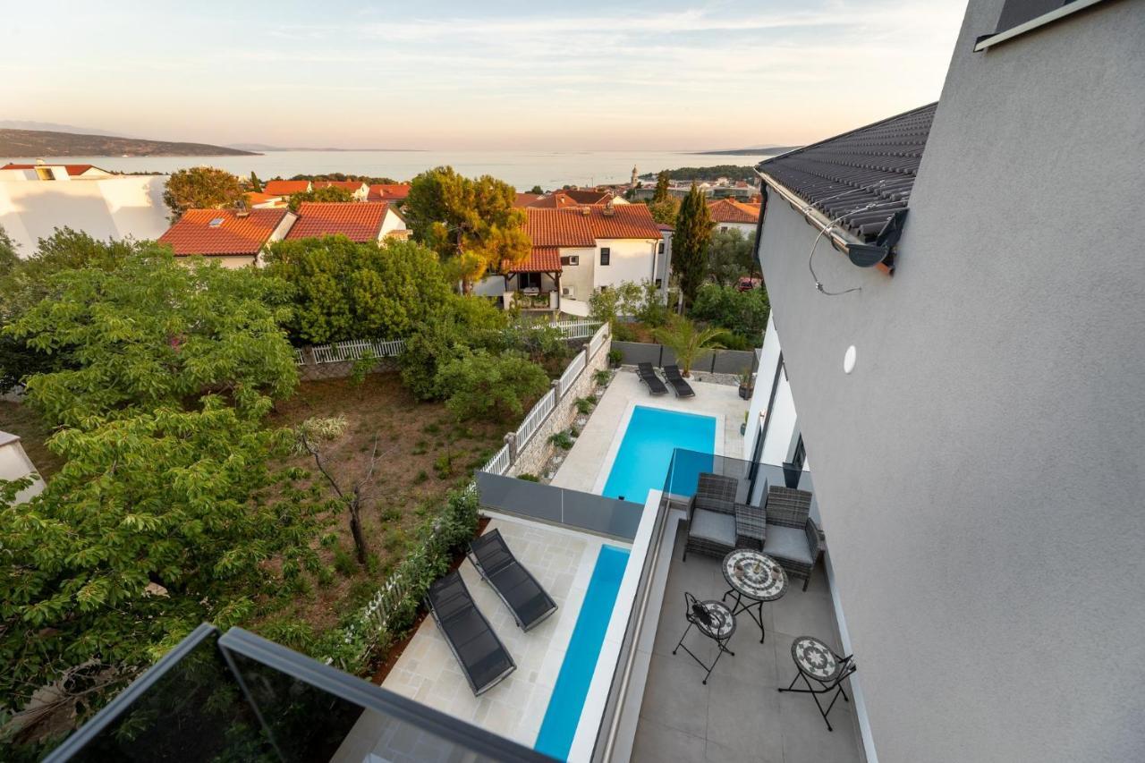 Luxury Villa Adria Apartments Krk Town Buitenkant foto