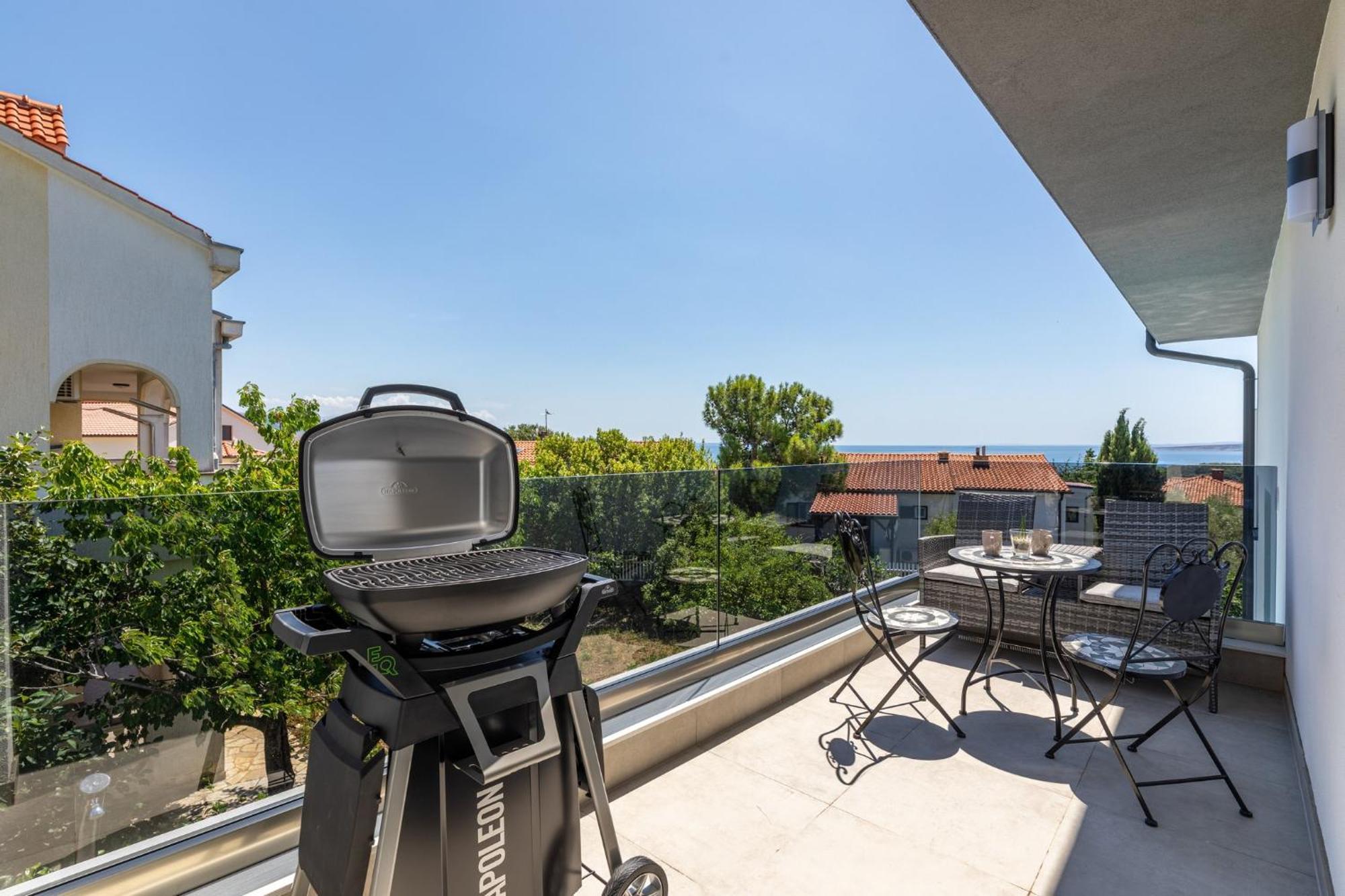 Luxury Villa Adria Apartments Krk Town Buitenkant foto